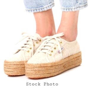 Superga® 2790 Rope platform sneakers/espadrilles